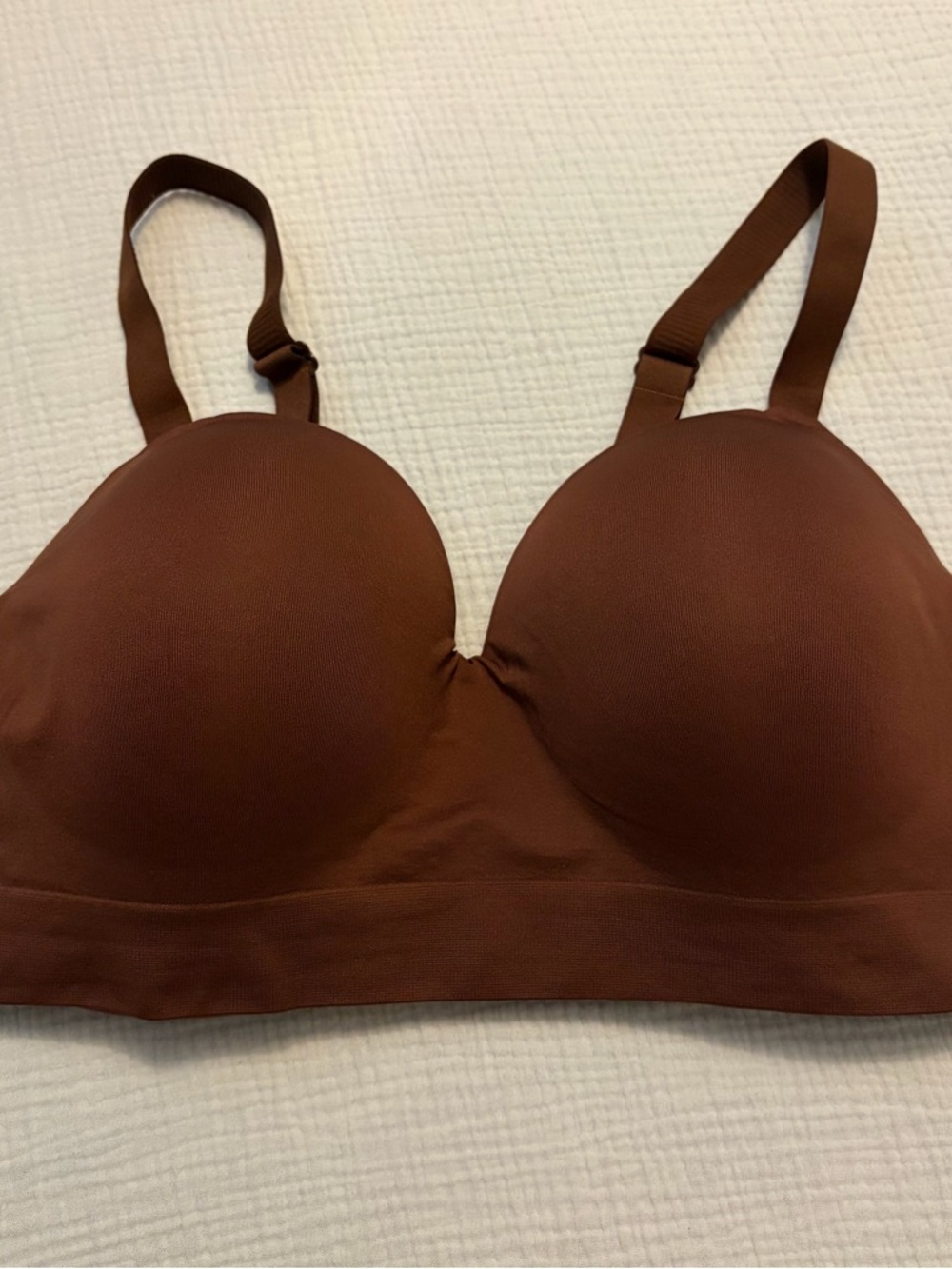 Truekind Chocolate Brown Lined Bra Sz 2XL 2-X-Large